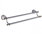 5111不锈钢毛巾架 双杆