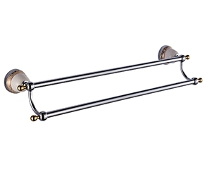 5511不锈钢毛巾杆 双杆