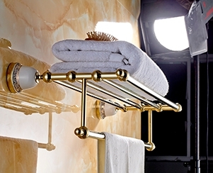 5612 不锈钢毛巾架 浴巾架