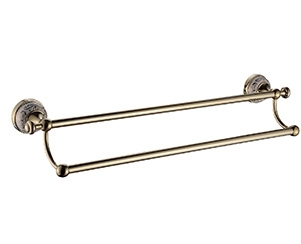 5811不锈钢毛巾杆 双杆